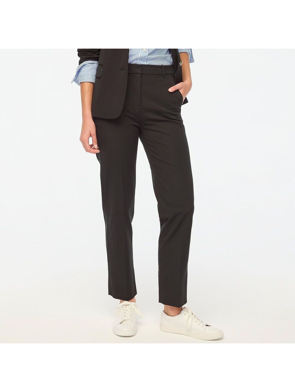 NWT J Crew Factory Petite Kallie Straight-Leg Pant - Size 8 Petite - MSRP $128